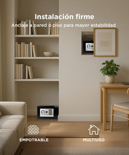 Caja Fuerte Digital Gadnic E20  - 3