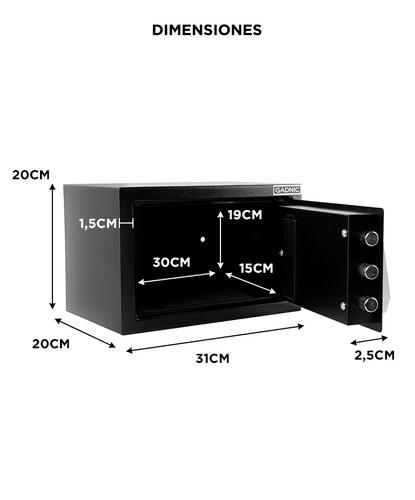 Caja Fuerte Digital Gadnic E20  - 5