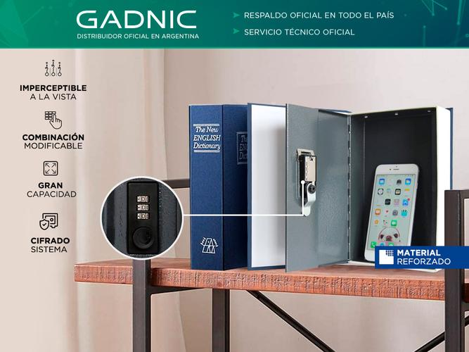 Caja Fuerte Simulada Libro Gadnic E2 - 1