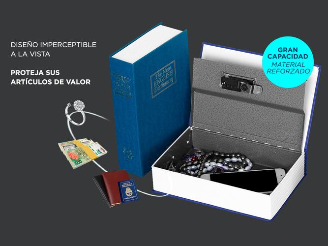 Caja Fuerte Simulada Libro Gadnic E2 - 2