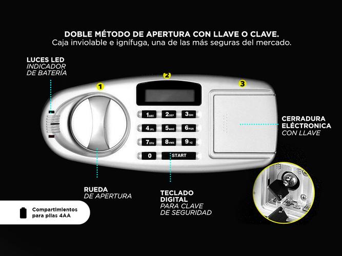 Caja Fuerte Gadnic E6060 Grande - 2