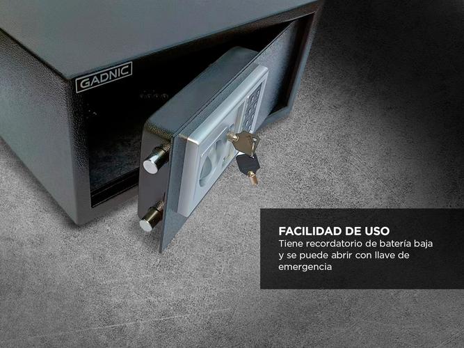 Caja Fuerte de Seguridad Gadnic Cerradura electrónica - 3