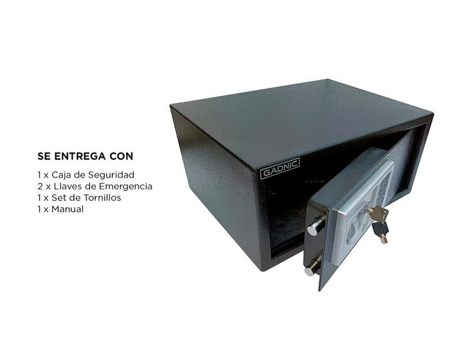 Caja Fuerte de Seguridad Gadnic Cerradura electrónica - 6