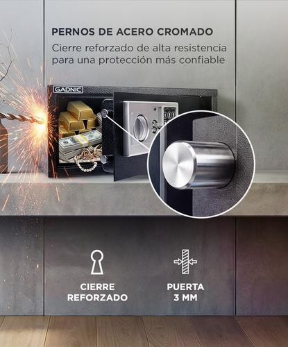 Caja Fuerte de Seguridad Gadnic Cerradura electrónica - 3