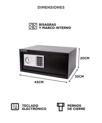 Caja Fuerte de Seguridad Gadnic Cerradura electrónica - 5