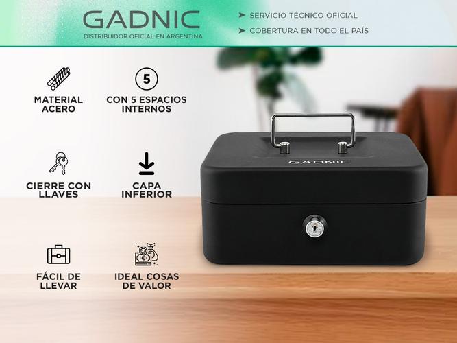 Caja de Seguridad Gadnic de Acero Estirado con Separadores - 1