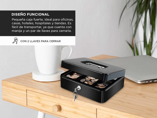 Caja de Seguridad Gadnic de Acero Estirado con Separadores - 2