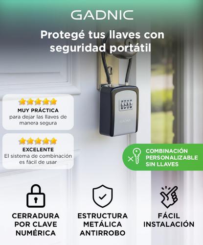 Caja Fuerte Guarda Llaves Gadnic Con Cable Extraíble - 1