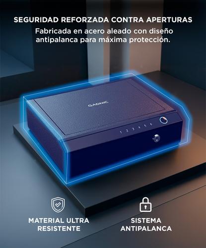Caja Fuerte Digital Gadnic 3 Aperturas Con Iluminación LED  - 4