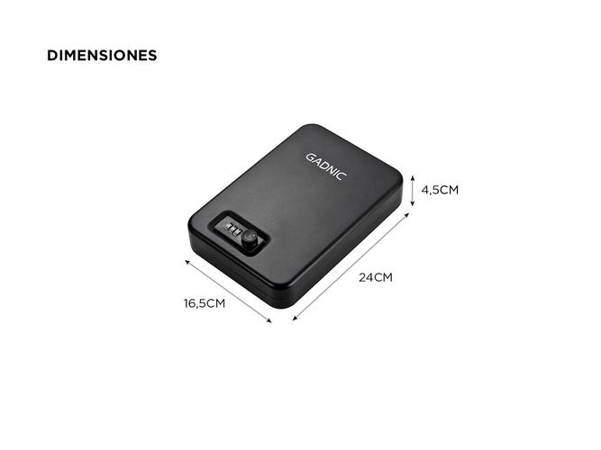 Caja Fuerte Gadnic Portatil - 4