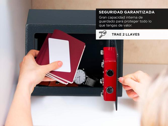 Caja Fuerte Gadnic Seguridad Reforzada Abulonar Pared - 2