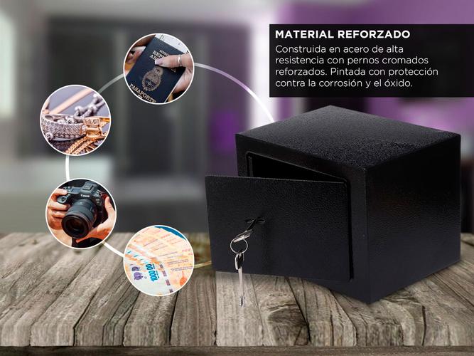 Caja Fuerte Gadnic Seguridad Reforzada Abulonar Pared - 3