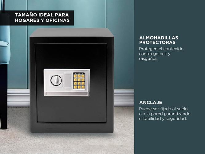 Caja Fuerte Gadnic Seguridad Reforzada Digital Con Llave y Teclado - 4