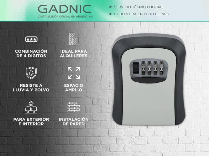 Caja Fuerte Guarda Llaves Gadnic Seguridad con Combinación - 1