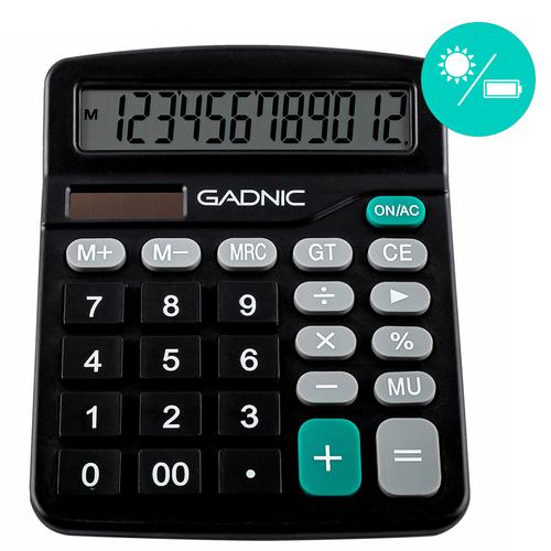 Calculadora 12 Digitos Pantalla LCD Botones Grandes  - 0