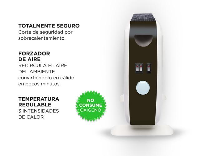 Convector Liliana Convectory Plus CFB17 2000w Con Forzador Menor Consumo - 3