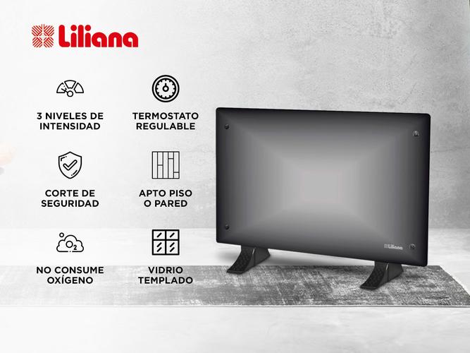 Panel De Vidrio PiePared Liliana Hotglass 2200w PPV300 - 1