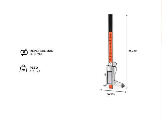 Calibre Calibrador Con Pantalla Digital Gadnic WAK99 0-150mm - 4