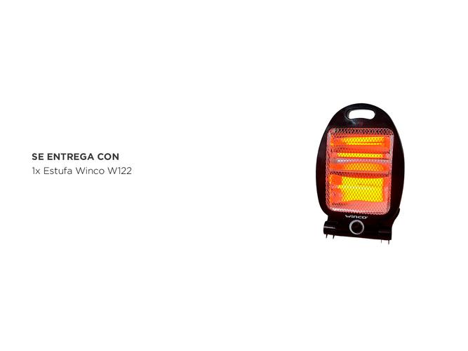 Estufa Eléctrica Cuarzo Winco W122 400W/800W - 5