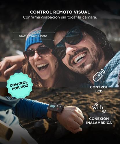 Camara De Accion AKASO Brave 7 20MP 4K30 IPX8 Deportiva Doble Pantalla - 3