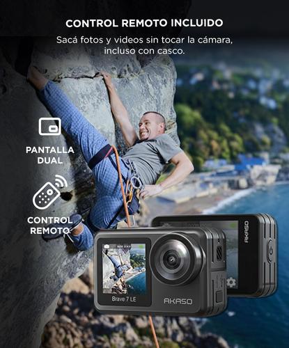 Cámara Deportiva Akaso Brave 7 LE 4K 30FPS Sensor Sony IMX386 - 4