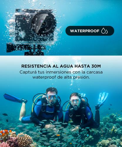 Cámara Deportiva Akaso V50X 4K 30FPS Sensor IMX386 - 3