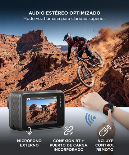 Camara De Accion AKASO Brave 8 4K60 48MP Deportiva Sumergible  - 4