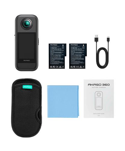 Camara De Accion Akaso 360 57K 48MP Dual Sensor Estabilizacion Horizon Steady WiFi Bluetooth Pantalla Tactil - 6