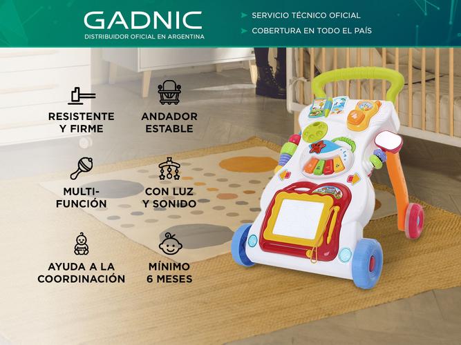 Caminador para Bebé Gadnic Con Luz Sonido y Actividades - 1