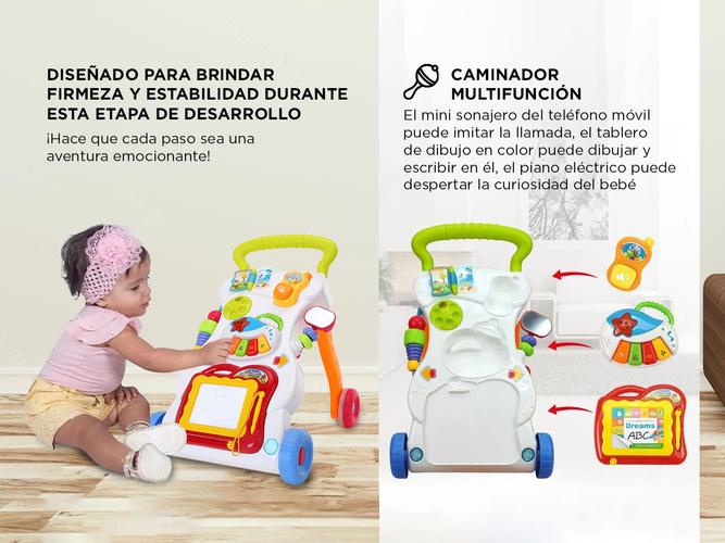 Caminador para Bebé Gadnic Con Luz Sonido y Actividades - 2