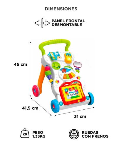 Caminador para Bebé Gadnic Con Luz Sonido y Actividades - 4