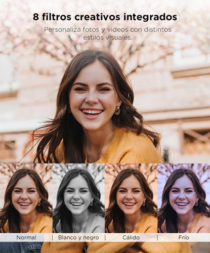 Cámara Digital Gadnic Fotos 64 mp Y Video 4K Portátil 8 Filtros - 4