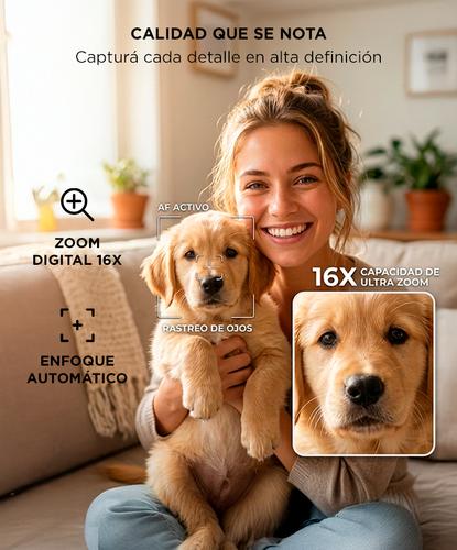 Cámara Digital 4K Gadnic 48MP Pantalla Abatible Vlogging - 4