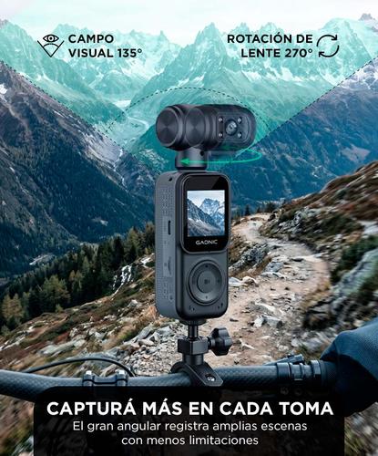 Cámara Deportiva GADNIC 4K WiFi  Gran Angular 135° Moto Visión Nocturna Para Casco - 4