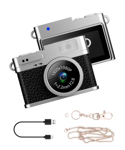 Mini Cámara Digital Llavero Gadnic 1080P Full HD Con Pantalla IPS Portátil  Memoria Expandible - 6