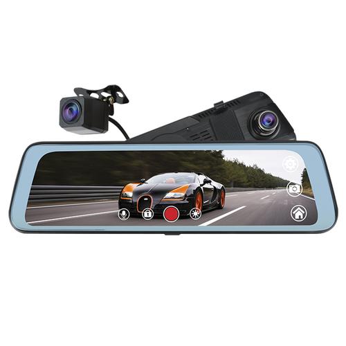 Cámara Espejo Retrovisor Gadnic 1080P Grabacion Dual - 0