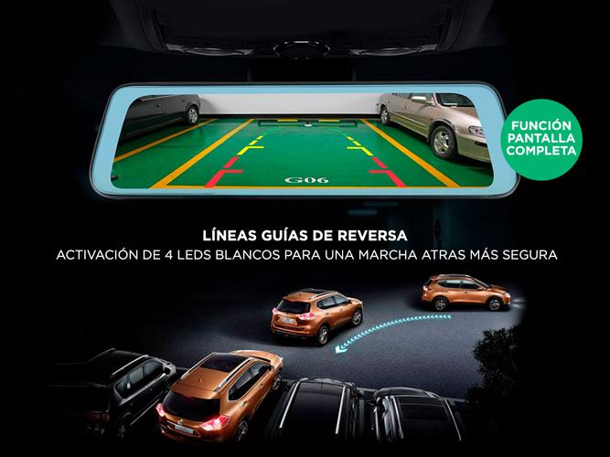 Cámara Espejo Retrovisor Gadnic 1080P Grabacion Dual - 3