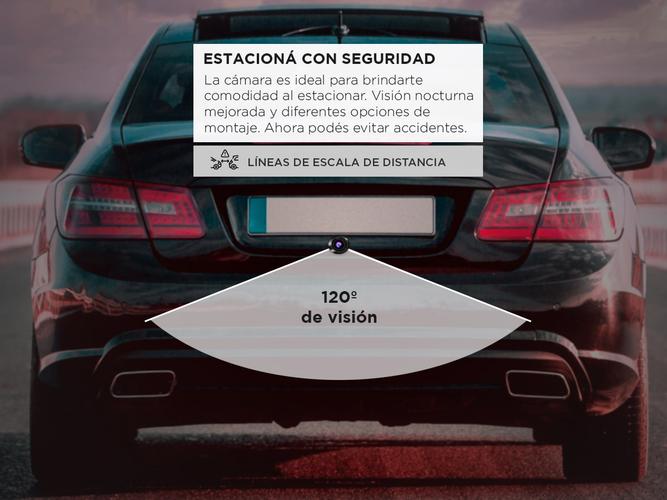 Cámara Estacionamiento Gadnic Visión Nocturna - 2