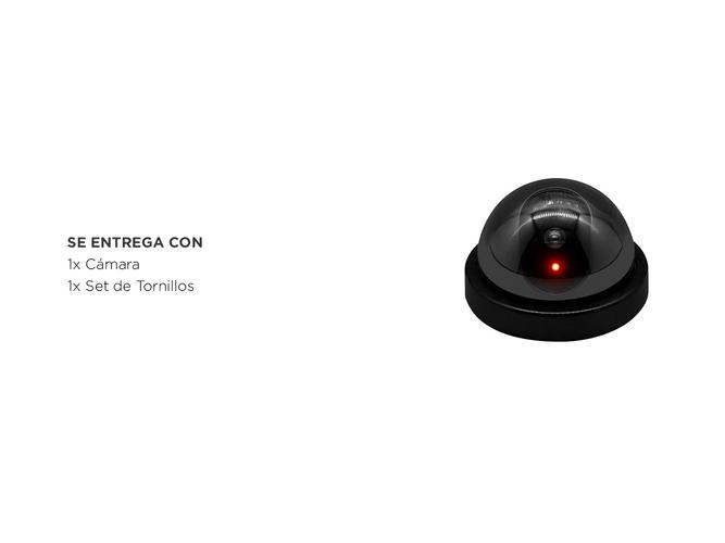 Cámara de Seguridad Domo Falsa Gadnic SPY24 Simulador de Detector de Movimiento - 5