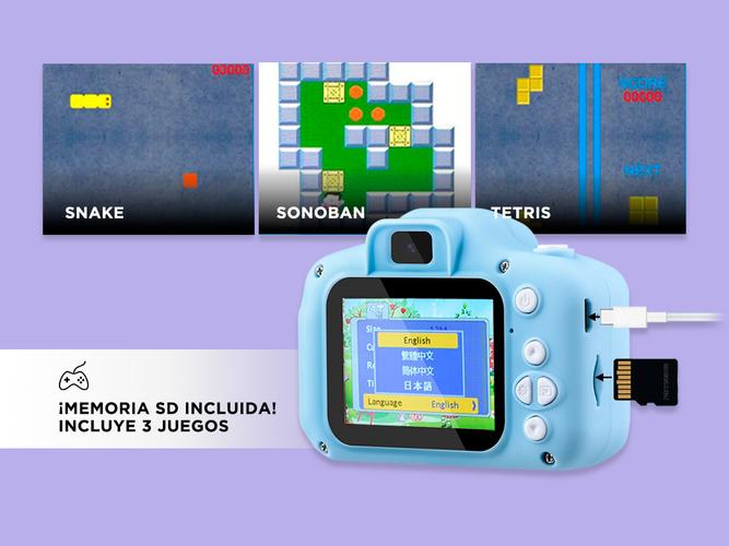 Cámara de Fotos Gadnic CK32 Digital Para Niños Función Resistente a Golpes - 4