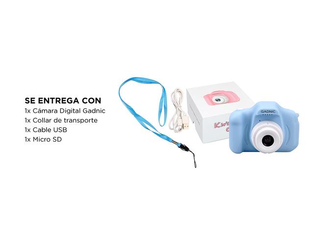 Cámara de Fotos Gadnic CK32 Digital Para Niños Función Resistente a Golpes - 6