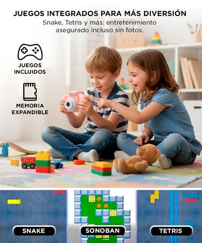 Cámara de Fotos Gadnic CK32 Digital Para Niños Función Resistente a Golpes - 3