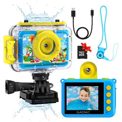 Cámara Digital Para Niños Gadnic Sumergible Alta Calidad Imagen Juegos Integrados - 0
