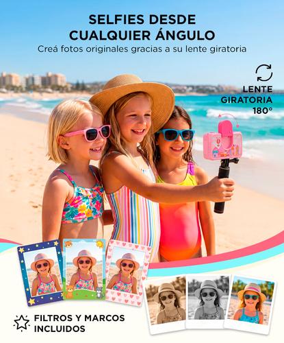 Cámara Digital Para Niños Gadnic Sumergible Alta Calidad Imagen Juegos Integrados - 4