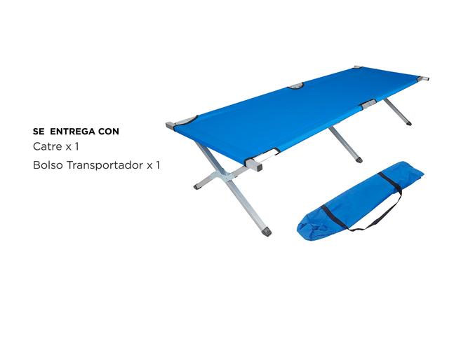 Catre Plegable Gadnic Polyester 120kg - 5