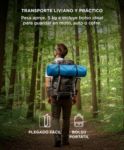 Catre Plegable Gadnic Polyester 120kg - 3