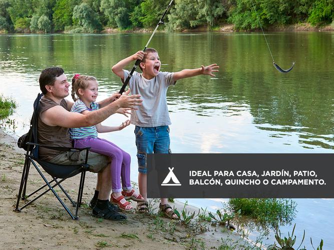 Silla Plegable Gadnic Camping Director Pesca Reforzada - 2