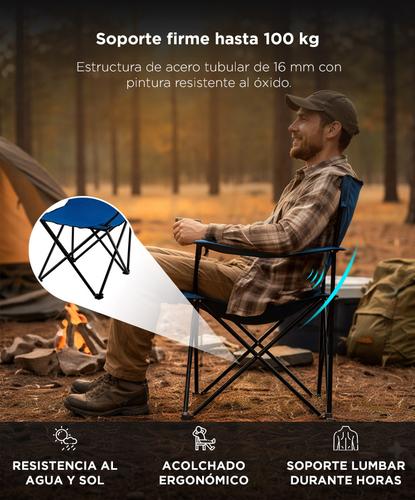 Silla Plegable Gadnic Camping Director Pesca Reforzada - 3