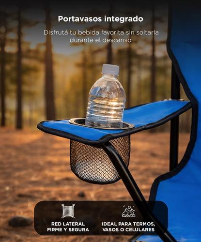 Silla Plegable Gadnic Camping Director Pesca Reforzada - 4