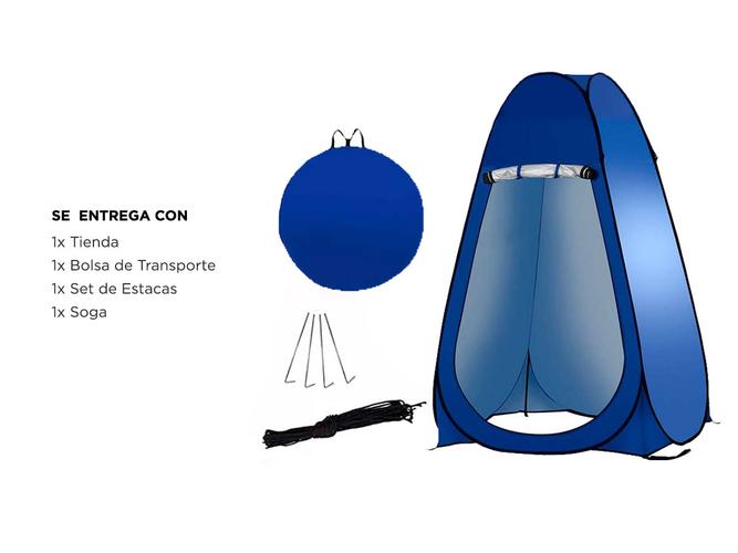 Carpa Baño Vestidor Gadnic Playa Camping  - 5